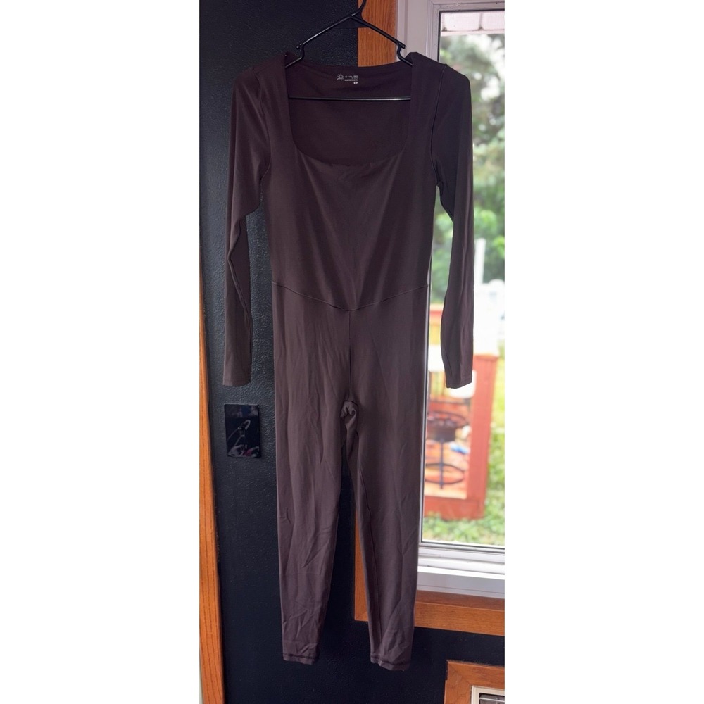 Aerie real me long sleeve jumpsuit S